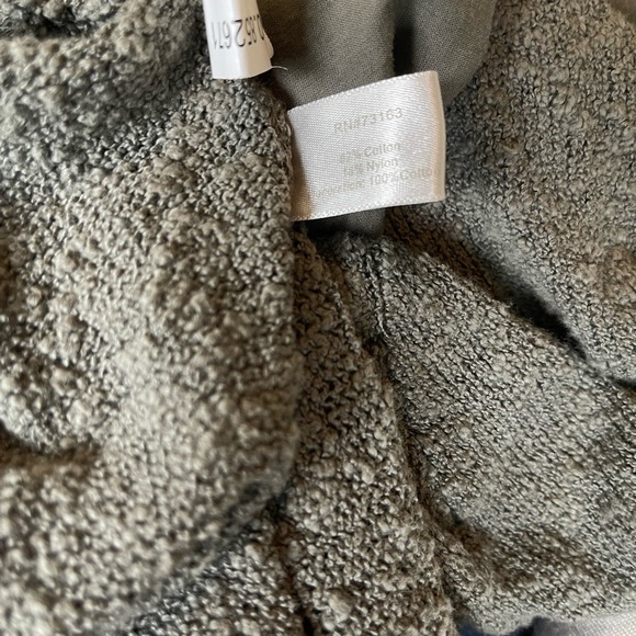 Boston Proper Cardigan Olive XSM - Picture 2 of 9